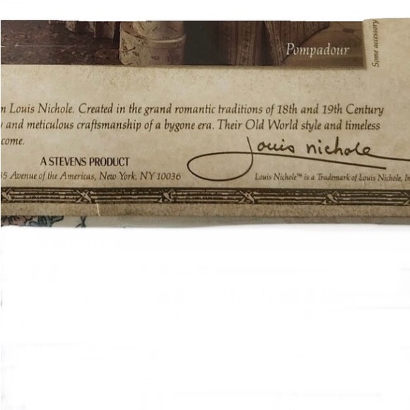 Louis Nichole designer vintage twin sheets in excellent condition. Four pieces. - Picture 12 of 12